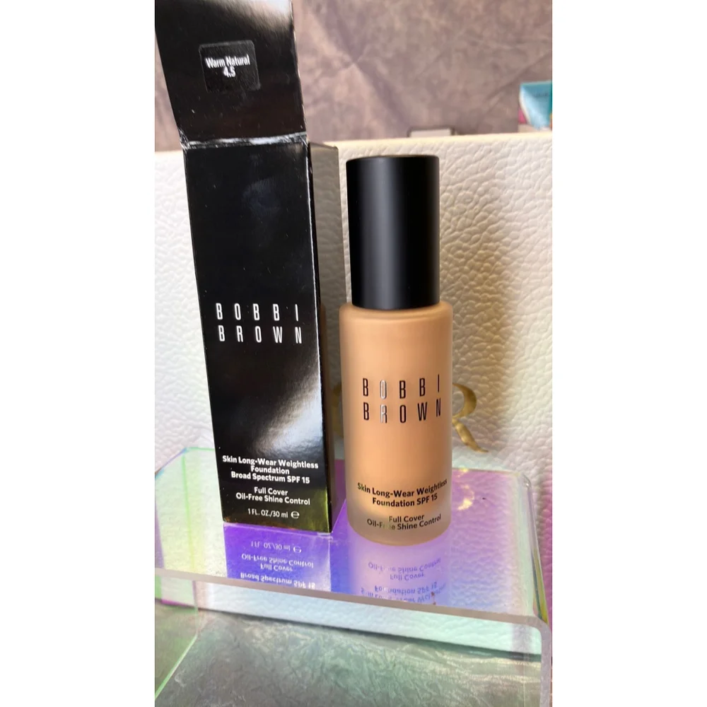 Bobbi Brown 4.5 Liquid Foundation Full Size- warm natural
